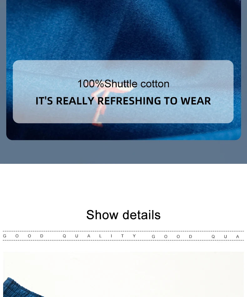 Men's Cotton Boxers - Breathable Printed Pattern Boxer Shorts, Comfortable Loungewear - ZOOMNSTORE
