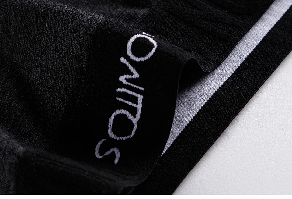 Mens Cotton Boxer Briefs - 3 Pack Comfortable Underwear - ZOOMNSTORE