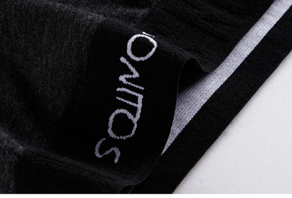 Mens Cotton Boxer Briefs - 3 Pack Comfortable Underwear - ZOOMNSTORE