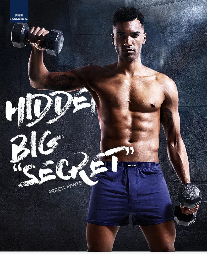 Men's Cotton Boxers - Summer Boxer Shorts | Loose Fit, Breathable & Comfy Underwear - ZOOMNSTORE