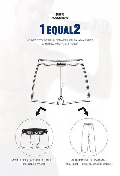 Men's Cotton Boxers - Summer Boxer Shorts | Loose Fit, Breathable & Comfy Underwear - ZOOMNSTORE