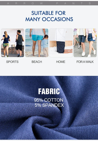 Men's Cotton Boxers - Summer Boxer Shorts | Loose Fit, Breathable & Comfy Underwear - ZOOMNSTORE