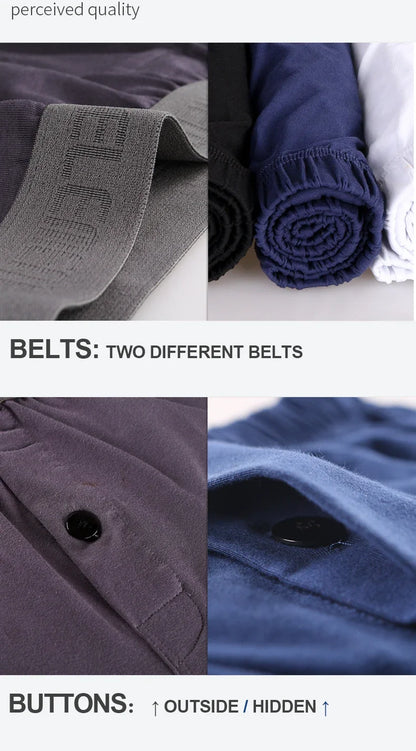 Men's Cotton Boxers - Summer Boxer Shorts | Loose Fit, Breathable & Comfy Underwear - ZOOMNSTORE