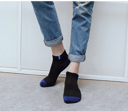 Men's Cotton Socks - 10 Pairs Breathable Mesh Ankle Socks | Casual Sports Lightweight - ZOOMNSTORE