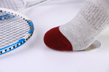 Men's Cotton Socks - 10 Pairs Breathable Mesh Ankle Socks | Casual Sports Lightweight - ZOOMNSTORE