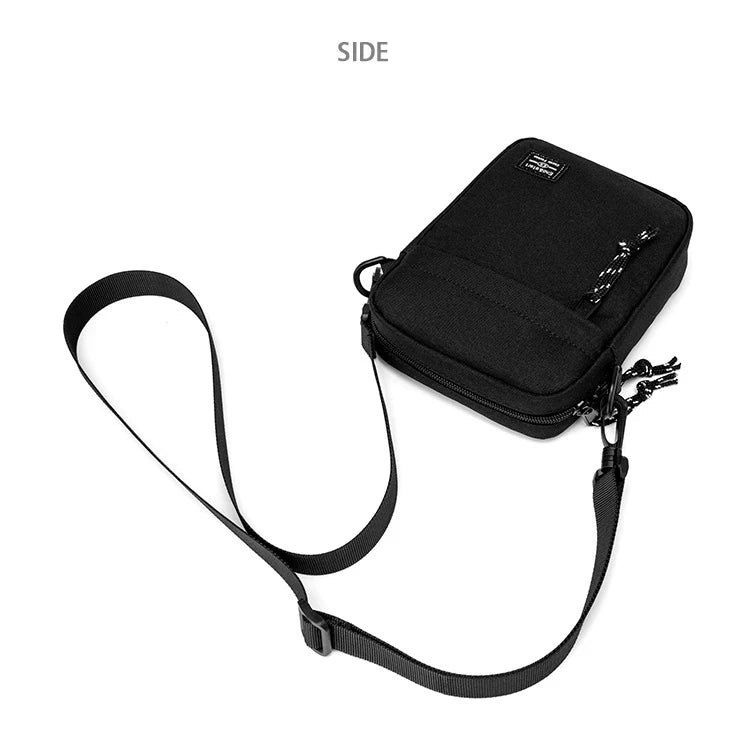 Men's Crossbody Bag - Mini Nylon Messenger Bag with Adjustable Strap for Travel - ZOOMNSTORE