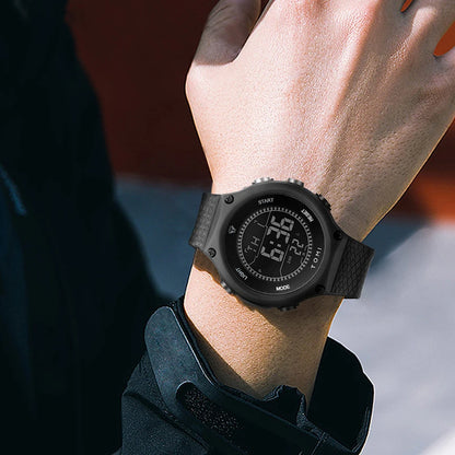 Men's Digital Sports Watch - Large Dial PU Sport Band Alarm Calendar Wristwatch - ZOOMNSTORE