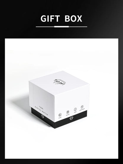 Men's Digital Sports Watch - Large Dial PU Sport Band Alarm Calendar Wristwatch - ZOOMNSTORE