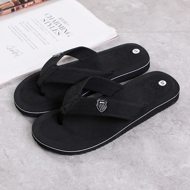 Mens Casual Flip Flops - Non-Slip Summer Beach Sandals - ZOOMNSTORE