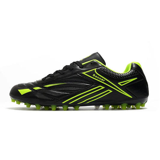 Men's Football Shoes – Lightweight Turf Soccer Cleats with Studded Rubber Sole - ZOOMNSTORE