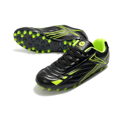 Men's Football Shoes – Lightweight Turf Soccer Cleats with Studded Rubber Sole - ZOOMNSTORE