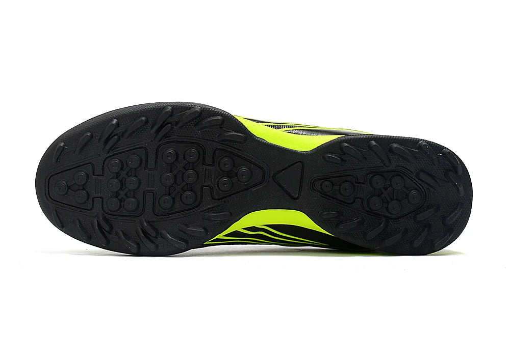 Men's Football Shoes – Lightweight Turf Soccer Cleats with Studded Rubber Sole - ZOOMNSTORE