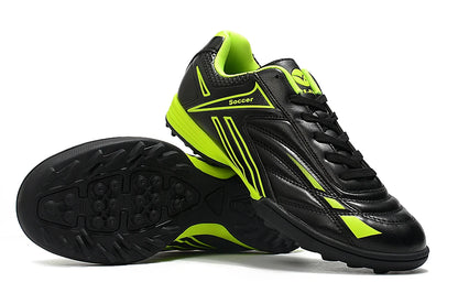 Men's Football Shoes – Lightweight Turf Soccer Cleats with Studded Rubber Sole - ZOOMNSTORE