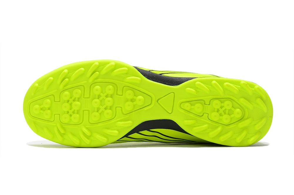Men's Football Shoes – Lightweight Turf Soccer Cleats with Studded Rubber Sole - ZOOMNSTORE