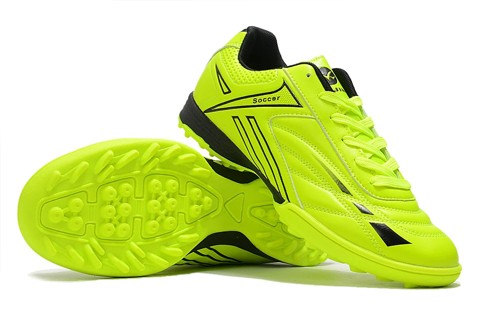 Men's Football Shoes – Lightweight Turf Soccer Cleats with Studded Rubber Sole - ZOOMNSTORE