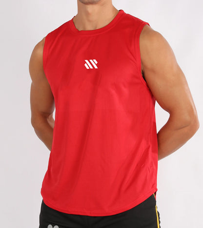 Mens Gym Tank Top - Sleeveless Quick-Drying Fitness Vest - ZOOMNSTORE