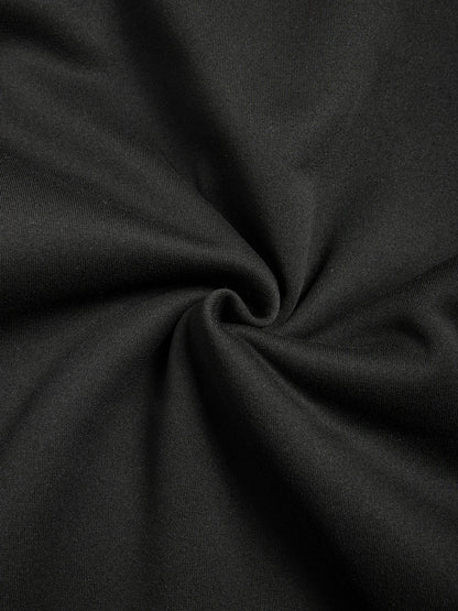 Men's Half Zipper Hoodie - Casual Long Sleeve Pullover Sweatshirt | Solid Color - ZOOMNSTORE