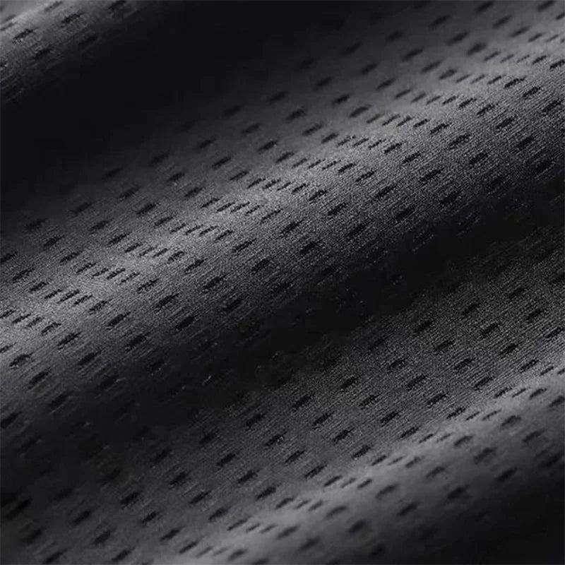Men's Hollow Out Ice Silk Pants Mesh Breathable Casual Thin Quick Dry Pant Loose Elastic Beam Feet Pants Sports Fitness Trousers - ZOOMNSTORE