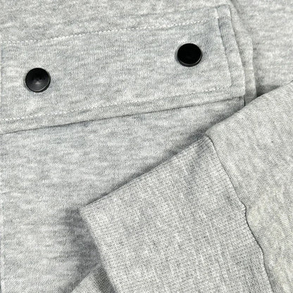 Men's Hooded Sweatshirt Set - Comfortable Casual Style Two-Piece Men’s Outfit in Polyester Knit - ZOOMNSTORE