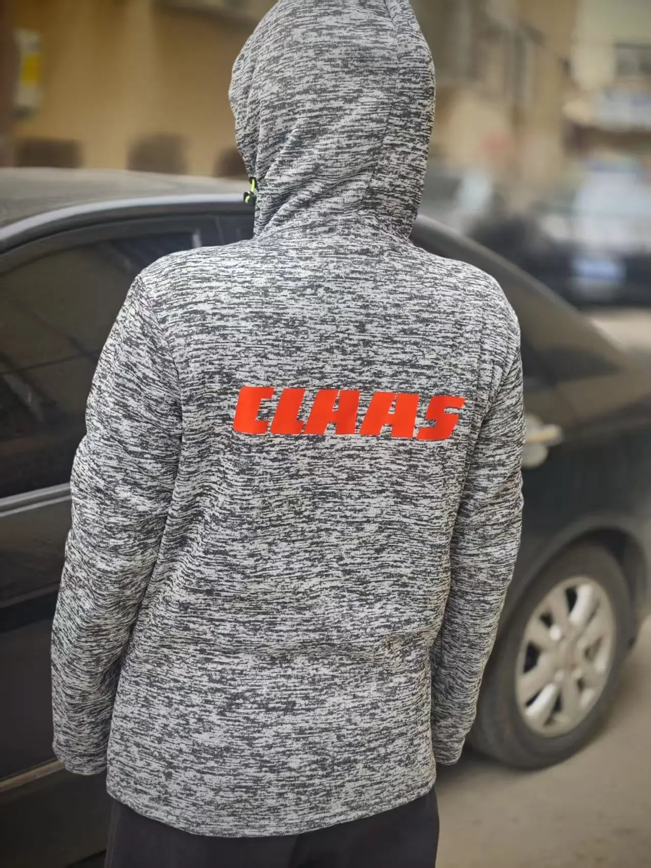 Men's Hooded Sweatshirt - Zipper Fleece Hoodie With Cotton Polyester Blend - ZOOMNSTORE
