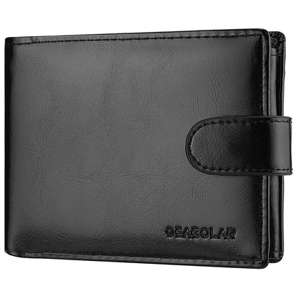 Mens Multi-Function Large Capacity Wallet - Zipper Coin  ID Holder - ZOOMNSTORE