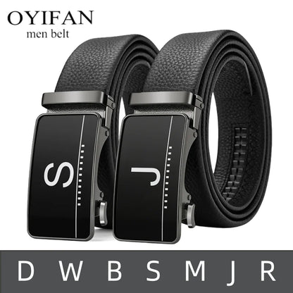 Mens Casual Cowhide Belt - High-Quality Alloy Buckle - ZOOMNSTORE