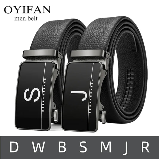 Mens Casual Cowhide Belt - High-Quality Alloy Buckle - ZOOMNSTORE