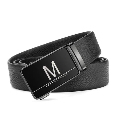 Mens Casual Cowhide Belt - High-Quality Alloy Buckle - ZOOMNSTORE