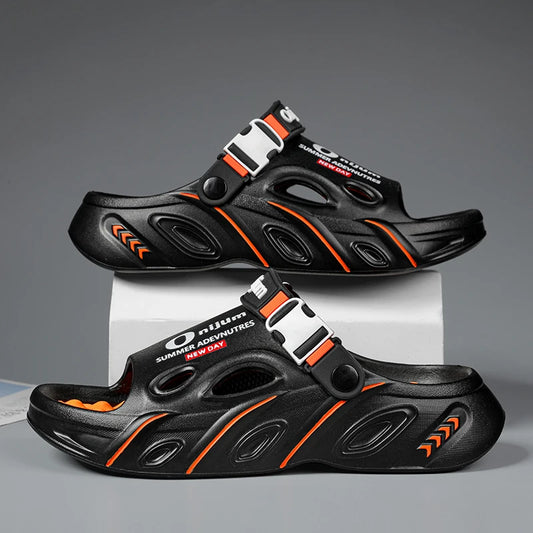 Men's Massage Slippers - Summer Soft Sole Sandals | Comfortable EVA Slides - ZOOMNSTORE