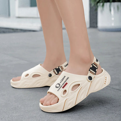 Men's Massage Slippers - Summer Soft Sole Sandals | Comfortable EVA Slides - ZOOMNSTORE