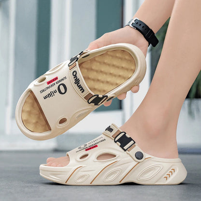 Men's Massage Slippers - Summer Soft Sole Sandals | Comfortable EVA Slides - ZOOMNSTORE