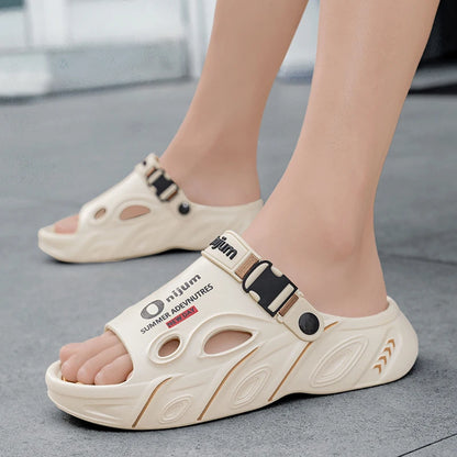 Men's Massage Slippers - Summer Soft Sole Sandals | Comfortable EVA Slides - ZOOMNSTORE