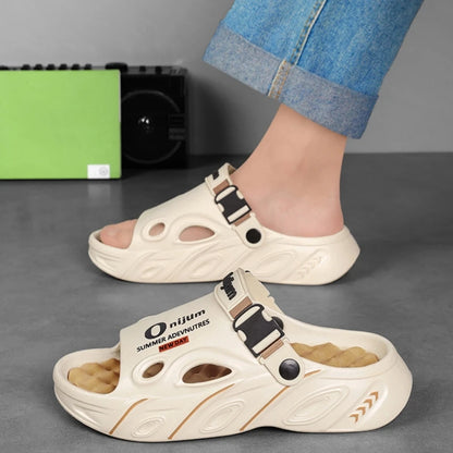 Men's Massage Slippers - Summer Soft Sole Sandals | Comfortable EVA Slides - ZOOMNSTORE