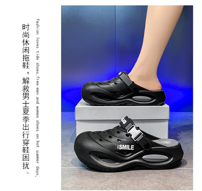 Men's Non Slip Clogs - Wear Resistant Thick Sole Sandals | Comfortable Outdoor Shoes - ZOOMNSTORE