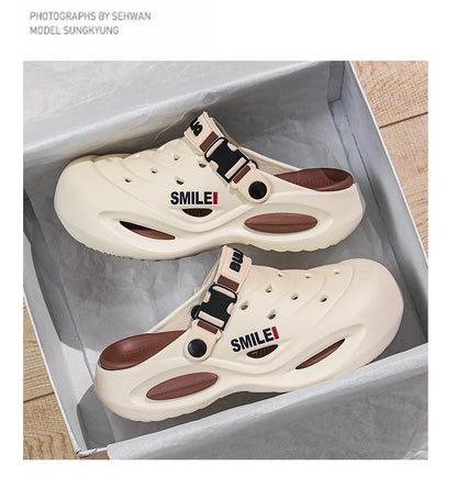 Men's Non Slip Clogs - Wear Resistant Thick Sole Sandals | Comfortable Outdoor Shoes - ZOOMNSTORE