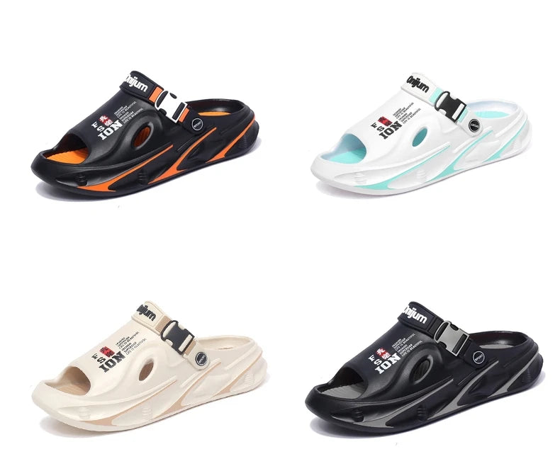 Men's Outdoor Sandals – Comfortable Soft EVA Casual Slip-Ons for Summer Beach - ZOOMNSTORE