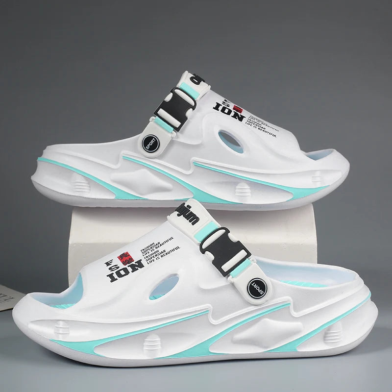 Men's Outdoor Sandals – Comfortable Soft EVA Casual Slip-Ons for Summer Beach - ZOOMNSTORE