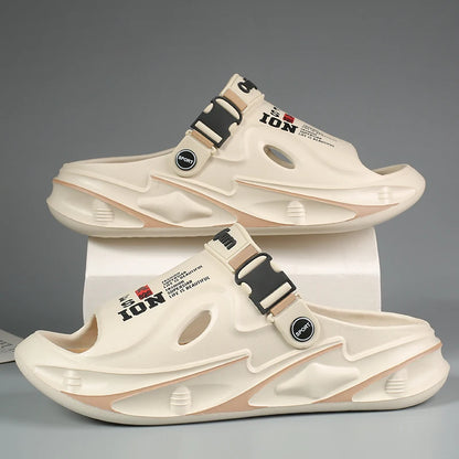 Men's Outdoor Sandals – Comfortable Soft EVA Casual Slip-Ons for Summer Beach - ZOOMNSTORE