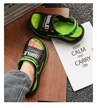 Men's Outdoor Sandals – Comfortable Soft Sole Slides | Casual Beach Shoes - ZOOMNSTORE