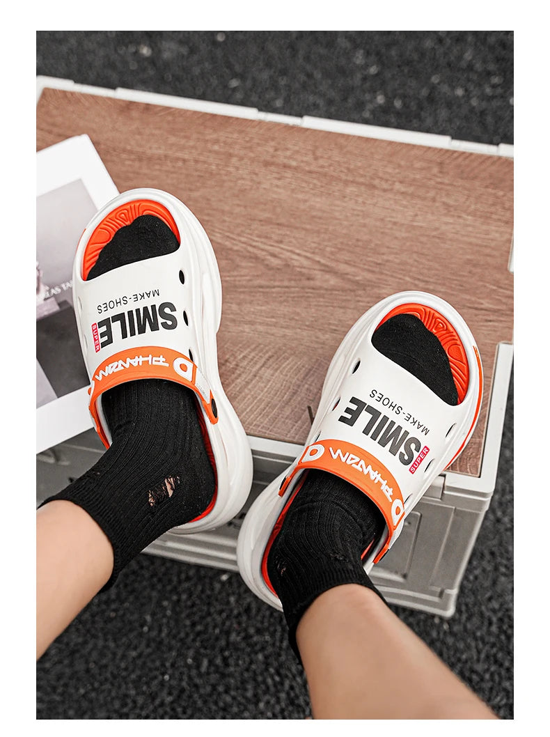 Men's Outdoor Sandals – Comfortable Soft Sole Slides | Casual Beach Shoes - ZOOMNSTORE