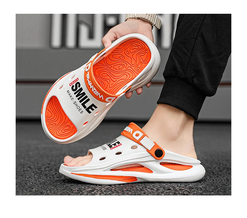 Men's Outdoor Sandals – Comfortable Soft Sole Slides | Casual Beach Shoes - ZOOMNSTORE
