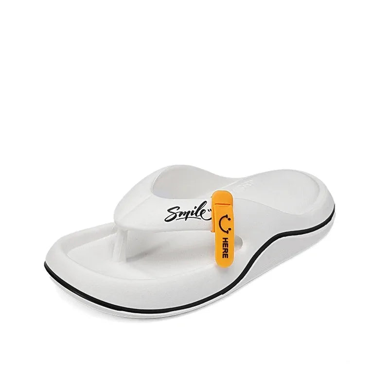 Mens Platform Flip Flops - Soft Sole EVA Outdoor Casual Slides - ZOOMNSTORE