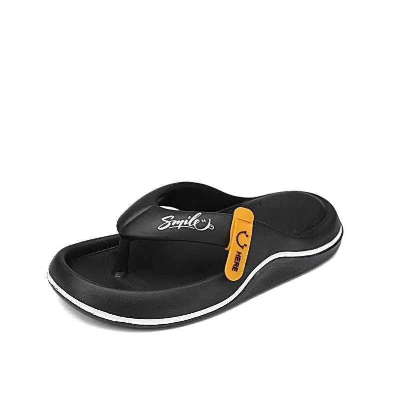 Mens Platform Flip Flops - Soft Sole EVA Outdoor Casual Slides - ZOOMNSTORE