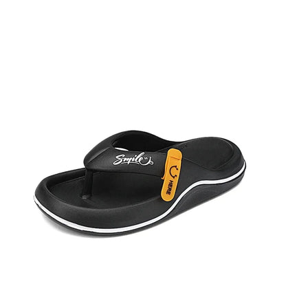 Mens Platform Flip Flops - Soft Sole EVA Outdoor Casual Slides - ZOOMNSTORE