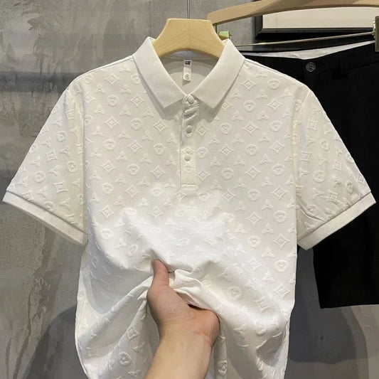 Men's Polo Shirt - Breathable Summer Polo Tee With Ice Silk Fabric, Short Sleeve - ZOOMNSTORE