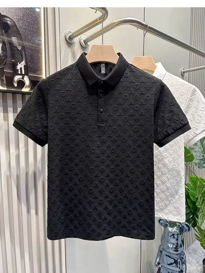Men's Polo Shirt - Breathable Summer Polo Tee With Ice Silk Fabric, Short Sleeve - ZOOMNSTORE