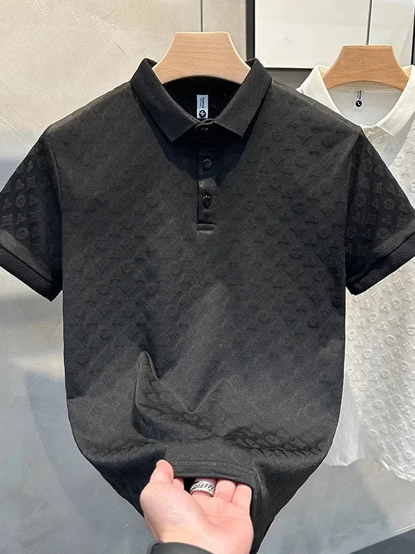 Men's Polo Shirt - Breathable Summer Polo Tee With Ice Silk Fabric, Short Sleeve - ZOOMNSTORE