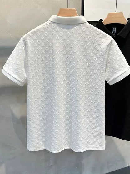 Men's Polo Shirt - Breathable Summer Polo Tee With Ice Silk Fabric, Short Sleeve - ZOOMNSTORE