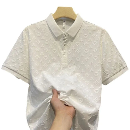 Men's Polo Shirt - Breathable Summer Polo Tee With Ice Silk Fabric, Short Sleeve - ZOOMNSTORE