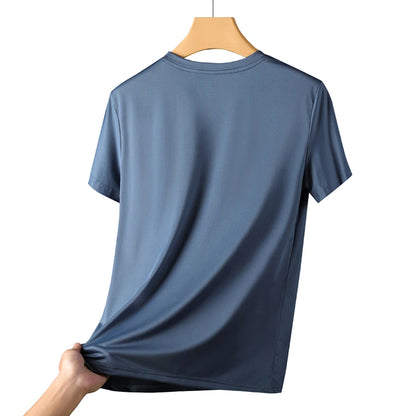 Mens Quick-Dry Running T-Shirt - Breathable Outdoor Sports Tee - ZOOMNSTORE